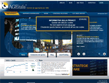 Tablet Screenshot of ageitalia.net